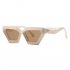 Men Women Retro Sunglasses Lightweight Fashion Sun Glasses Eye Protective Eyewear For Travel Shopping C6 Tea Box Tea film