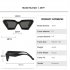 Men Women Retro Sunglasses Lightweight Fashion Sun Glasses Eye Protective Eyewear For Travel Shopping C3gray leopard frame gray film