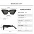 Men Women Retro Sunglasses Lightweight Fashion Sun Glasses Eye Protective Eyewear For Travel Shopping C6 Tea Box Tea film