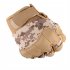 Men Women Riding Gloves Camouflage Half Finger Non slip Outdoor Climbing Cycling Mitten camouflage M