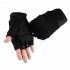 Men Women Riding Gloves Camouflage Half Finger Non slip Outdoor Climbing Cycling Mitten camouflage M