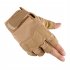 Men Women Riding Gloves Camouflage Half Finger Non slip Outdoor Climbing Cycling Mitten camouflage M
