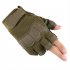 Men Women Riding Gloves Camouflage Half Finger Non slip Outdoor Climbing Cycling Mitten camouflage M