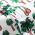 Men Women Short Sleeve Lapel Shirt Holiday Style Retro Abstract Printing Loose Casual Coat Shirt CK30 2XL