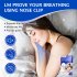 Men Women Silicone Anti Snoring Nose Clip Portable Reusable Anti Snoring Devices For Relieve Snore Stop Snoring 6pcs box