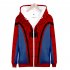 Men Women Simple Casual Spiderman Heroes Printing Hooded Zipper Sweater Style A L