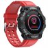Men Women Sports Smart  Watch Fd68 Waterproof Wristwatch Big Battery Long Standby Smartwatch black