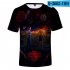 Men Women Stranger Things 3D Color Printing Short Sleeve T Shirt Q 3662 YH01 A XL