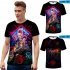 Men Women Stranger Things 3D Color Printing Short Sleeve T Shirt Q 3664 YH01 C XXL