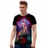 Men Women Stranger Things 3D Color Printing Short Sleeve T Shirt Q 3664 YH01 C XXL