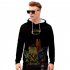 Men Women Stylish Cool Loose Game of Thrones 3D Printing Sweatshirt Hoodies Style E L