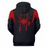 Men Women Stylish Cool Printing Spiderman Heroes Cosplay Sweater Hoodies Style C XL