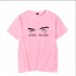 Men Women Summer Billie Eilish Pop Singer Ocean Eyes Printing Short Sleeve T shirt E S