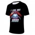 Men Women Summer I Love You 3000 Letters Printed Casual Round Collar Fashion T shirt Q 4929 YH01 M