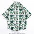 Men Women Summer Short Sleeve Shirts Comfortable Breathable Single breasted Loose Fashion Retro Tops H807 3XL