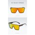 Men Women Sunglasses Square Frame Anti UV Outdoor Sunglasses Style 10