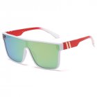 Men Women Sunglasses Square Frame Anti-UV Outdoor Sunglasses