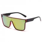 Men Women Sunglasses Square Frame Anti-UV Outdoor Sunglasses