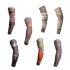 Men Women Tattoo Sleeves Outdoor Sunproof Cool Temporary Sunscreen Arm Sleeves For Outsoor Cycling Running Driving Sports TS 77 One size fits all  L 