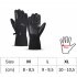 Men Women Winter Cycling Gloves Touch Screen Shock Absorption Anti Slip Windproof Thickening Plush Lining Full Finger Gloves For MTB Gravel Road Bike black M