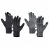 Men Women Winter Cycling Gloves Dual Waterproof Protection Windproof Anti Slip Touch Screen Breathable Warm Bike Gloves For MTB Gravel Road Bike grey L