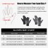 Men Women Winter Cycling Gloves Dual Waterproof Protection Windproof Anti Slip Touch Screen Breathable Warm Bike Gloves For MTB Gravel Road Bike grey L