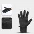 Men Women Winter Cycling Gloves Dual Waterproof Protection Windproof Anti Slip Touch Screen Breathable Warm Bike Gloves For MTB Gravel Road Bike grey L