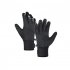 Men Women Winter Cycling Gloves Dual Waterproof Protection Windproof Anti Slip Touch Screen Breathable Warm Bike Gloves For MTB Gravel Road Bike black L