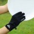 Men Women Winter Non slip Shock absorbing Gloves for Sports Flying Disc Warm Fleece Lined Gloves