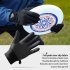 Men Women Winter Non slip Shock absorbing Gloves for Sports Flying Disc Warm Fleece Lined Gloves