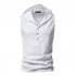 Men Workout Hooded Tank Tops Summer Solid Color Sleeveless Casual T shirt For Running Fitness White M
