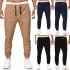 Men s Casual Pants Spring and Autumn Overalls Cotton Fine Canvas Slim Business Pants Navy M