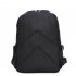 Men s Concise Soft PU Leather Travel Backpack Casual Dual Zipper Computer Bag Schoolbag for Students