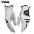 Men s Golf Gloves Breathable Leather Sheepskin Left Right Hand Anti skid Glove Left hand 24