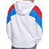 Men s Hoodies Color Matching Solid Color Crew neck Pullover Hooded Sweater Black  2XL