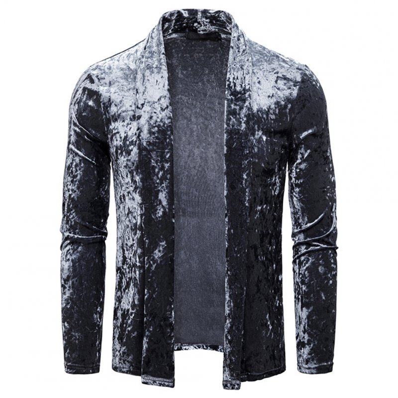 mid length black cardigan