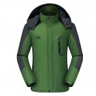 Men s Jackets Winter Thickening Windproof and Warm Outdoor Mountaineering Clothing  green XXL