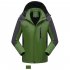 Men s Jackets Winter Thickening Windproof and Warm Outdoor Mountaineering Clothing  green XXL