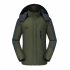 Men s Jackets Winter Thickening Windproof and Warm Outdoor Mountaineering Clothing blackish green L
