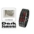 Men s LED Watch with metal bracelet and inspired by Japanese watches   Feel the rebirth of the Samurai spirit with the Dark LED Watch around your wrist