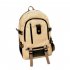 Men s Multi Pockets Outdoor Hiking Canvas Backpack Casual Travelling Bag High capacity Satchel Schoolbag