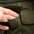 Men s Outdoor Sports Photography Fishing Multi Pocket Zipper Casual Loose Mesh Vest ArmyGreen   XXL