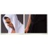 Men s Sexy Casual Night Robe Sleeveless Sleepwear Hooded Ultra Thin Pajama black S