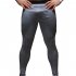 Men s Sports Pants Quick drying Tight Sweat wicking Sports Trousers White  M