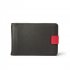 Men s Wallet Leather Pull out 2 Folding Card Holder Wallet light grey