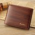 Men s Wallet Short Multi card Soft Faux Leather Purse Holiday Supplies