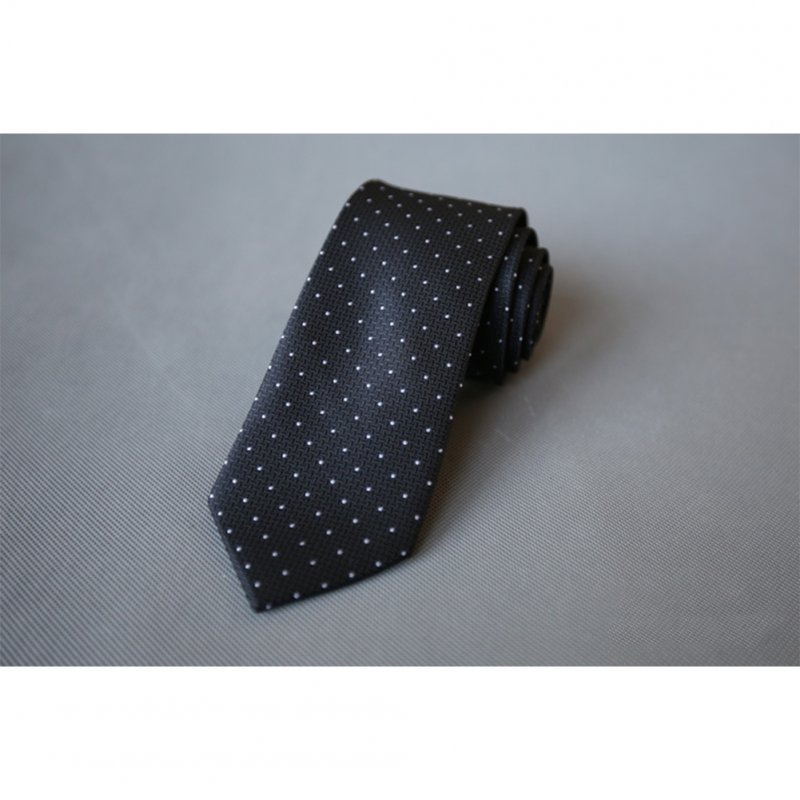 Men's Wedding Polyester Tie 7cm Necktie for Wedding Party Business  QLD-005