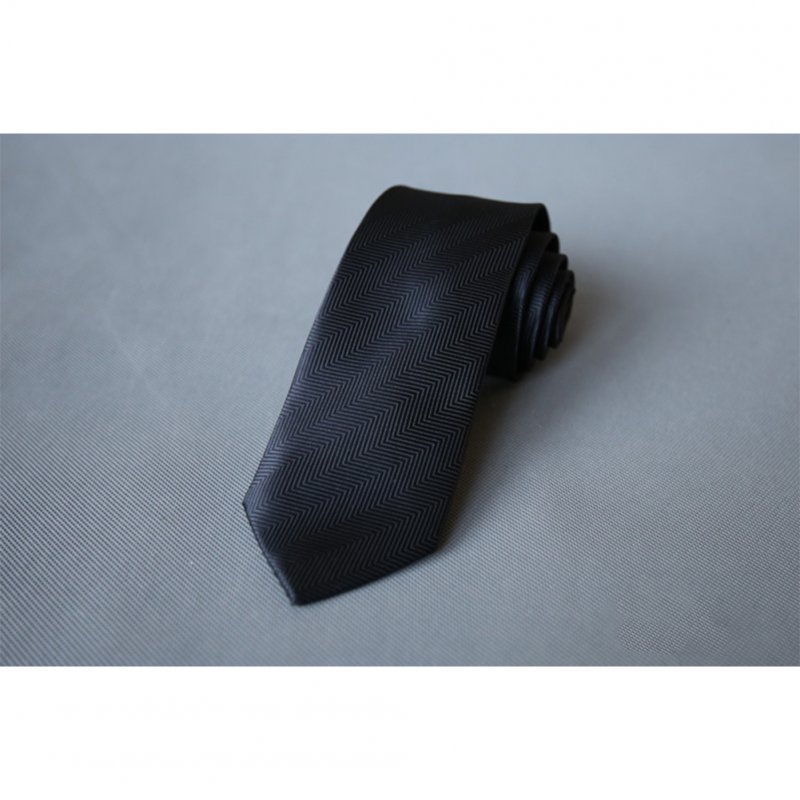 Men's Wedding Polyester Tie 7cm Necktie for Wedding Party Business  QLD-011
