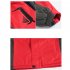 Men s and Women s Jackets Winter Velvet Thickening Windproof and Rainproof Mountaineering Clothes red M