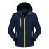 Men s and Women s Jackets Autumn and Winter Outdoor Reflective Waterproof and Breathable  Jackets Orange M
